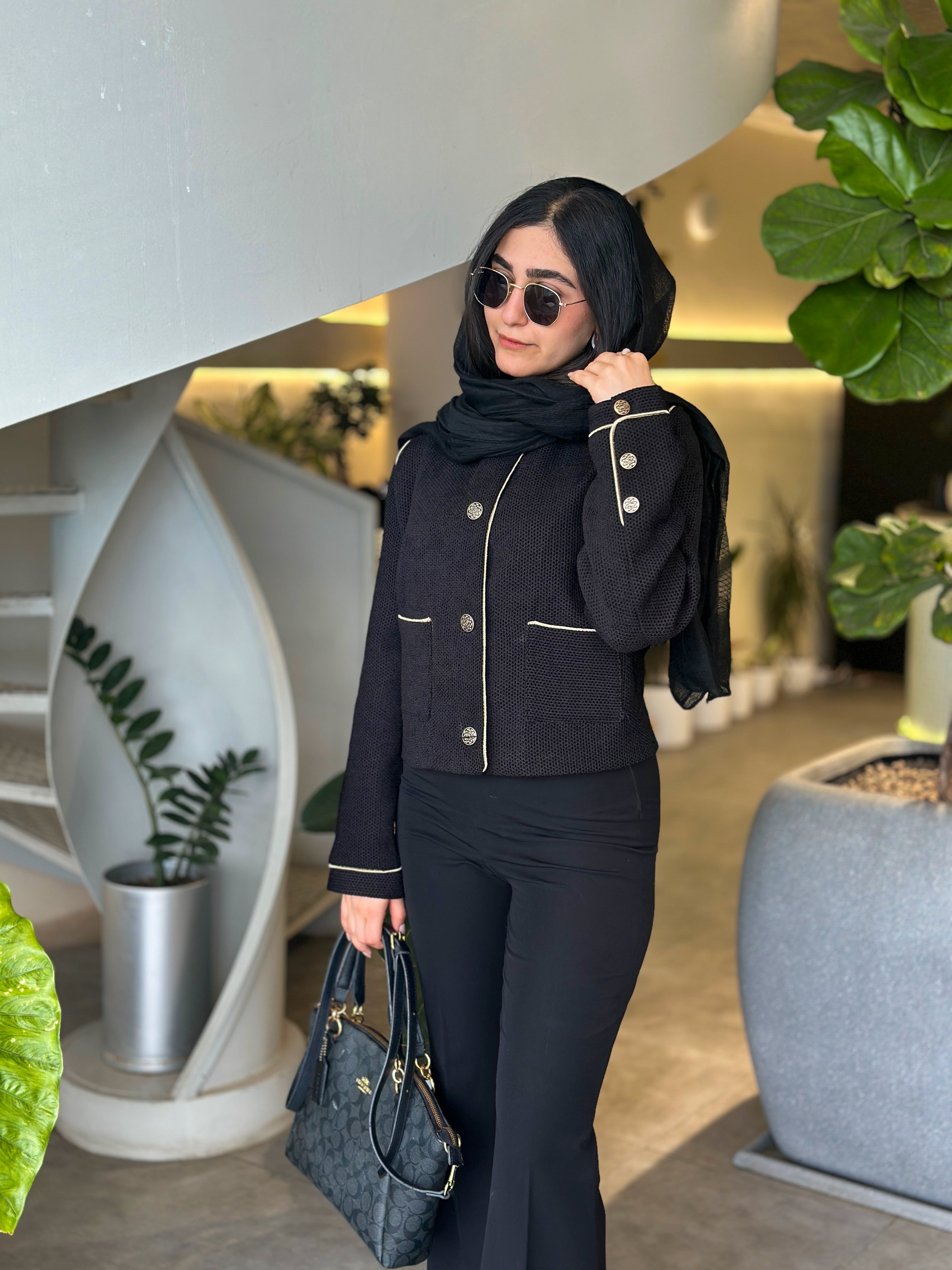 کت زنانه رسمی مشکی