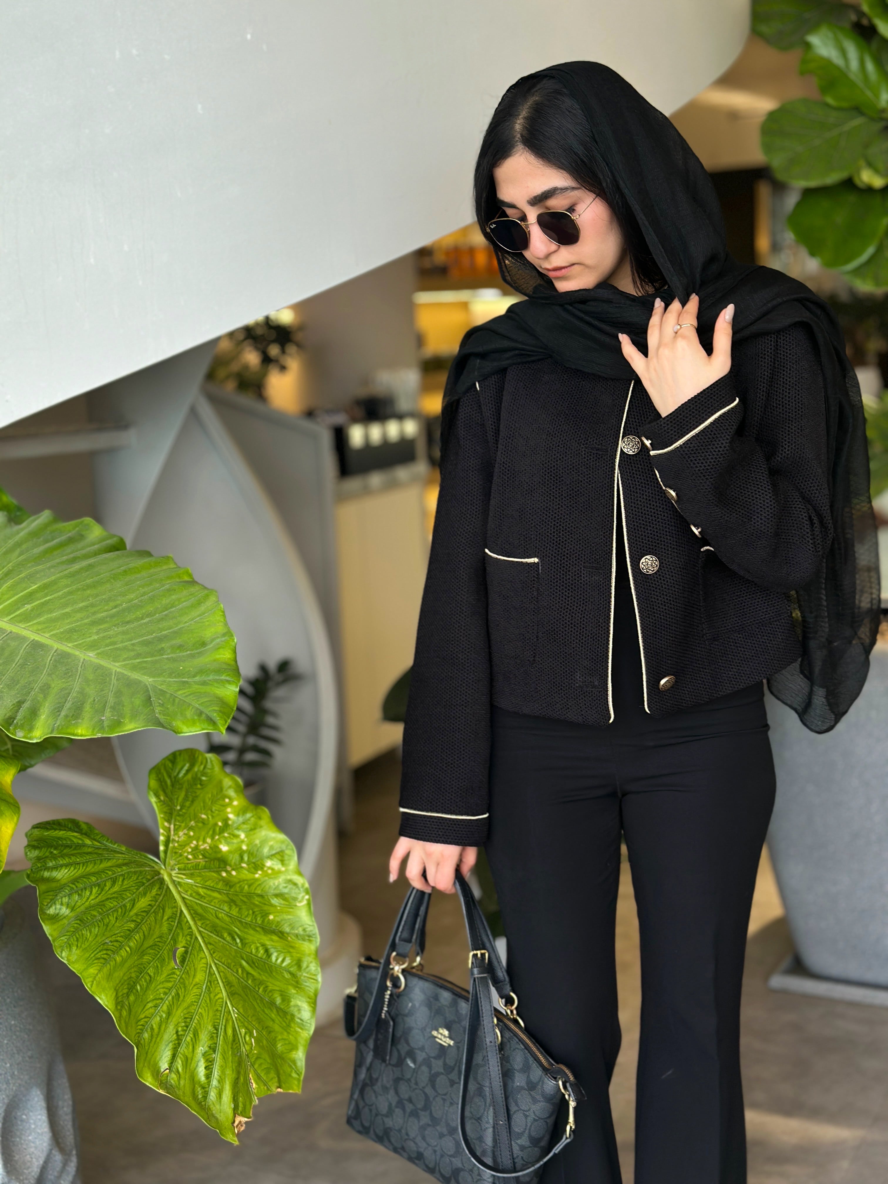 کت زنانه رسمی مشکی