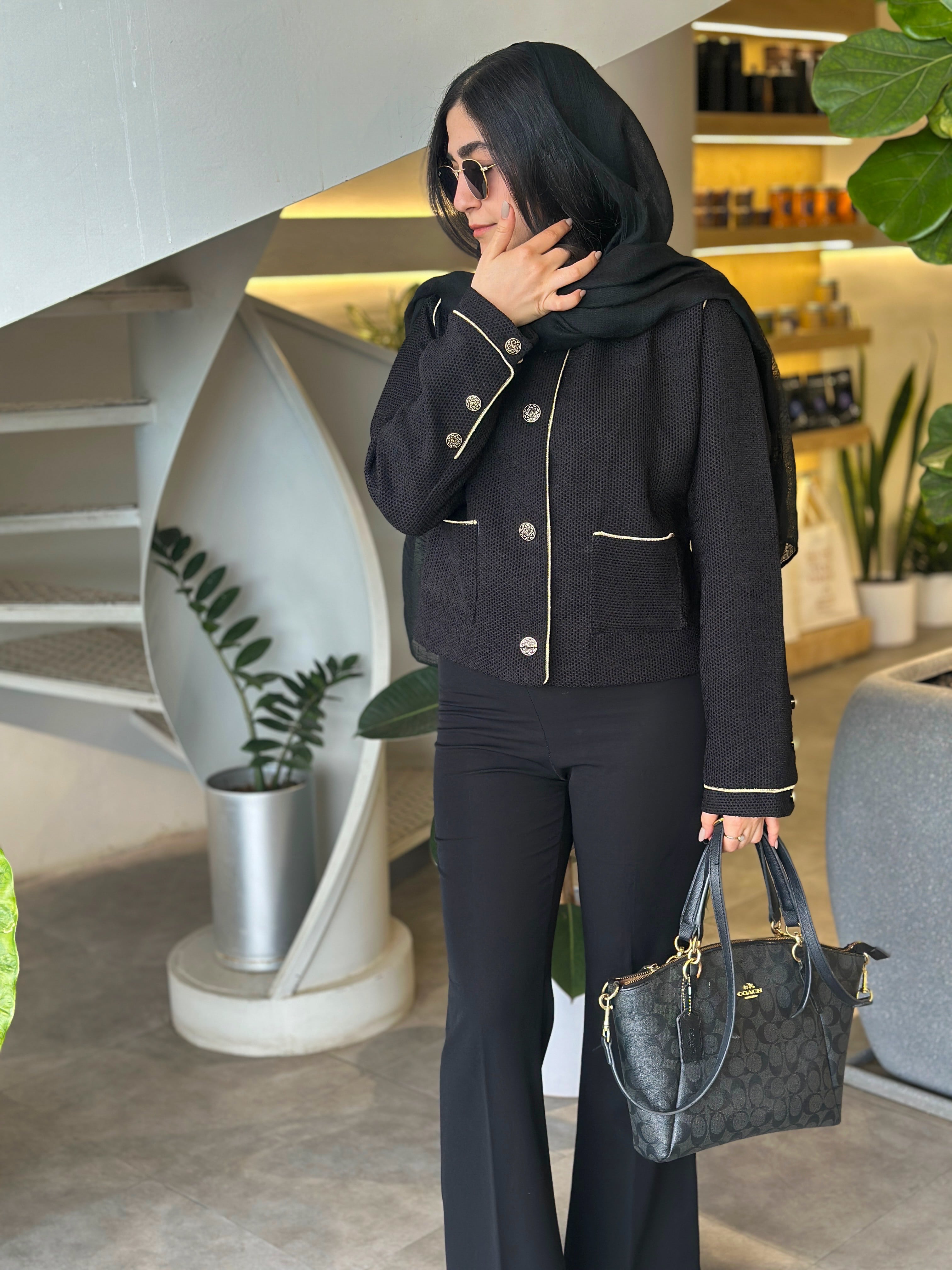 کت زنانه رسمی مشکی