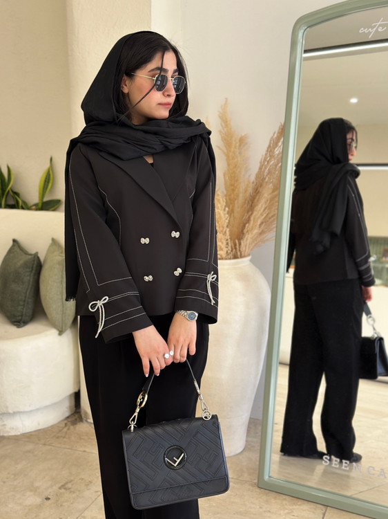 کت زنانه رسمی مشکی