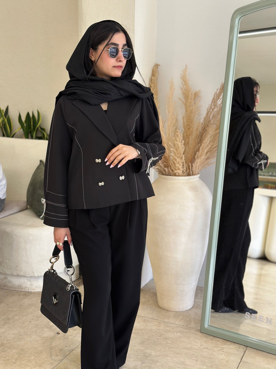 کت زنانه رسمی مشکی