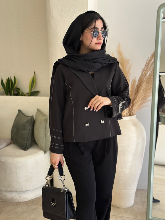 کت زنانه رسمی مشکی