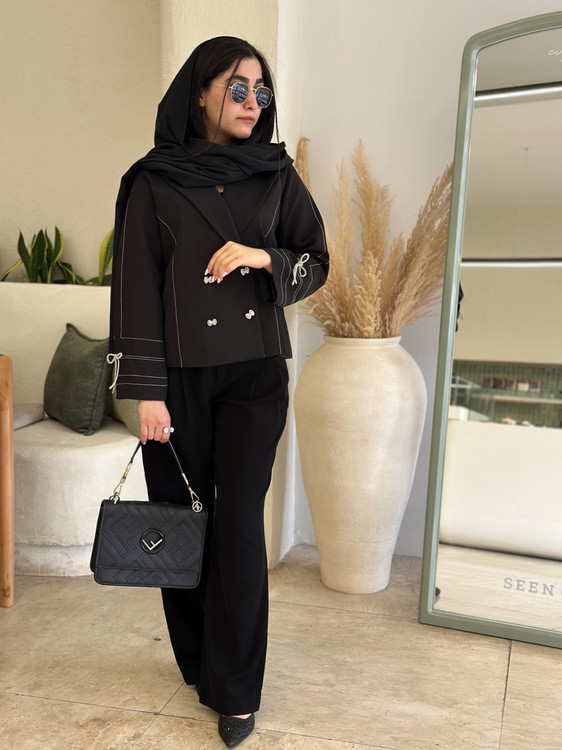 کت زنانه رسمی مشکی