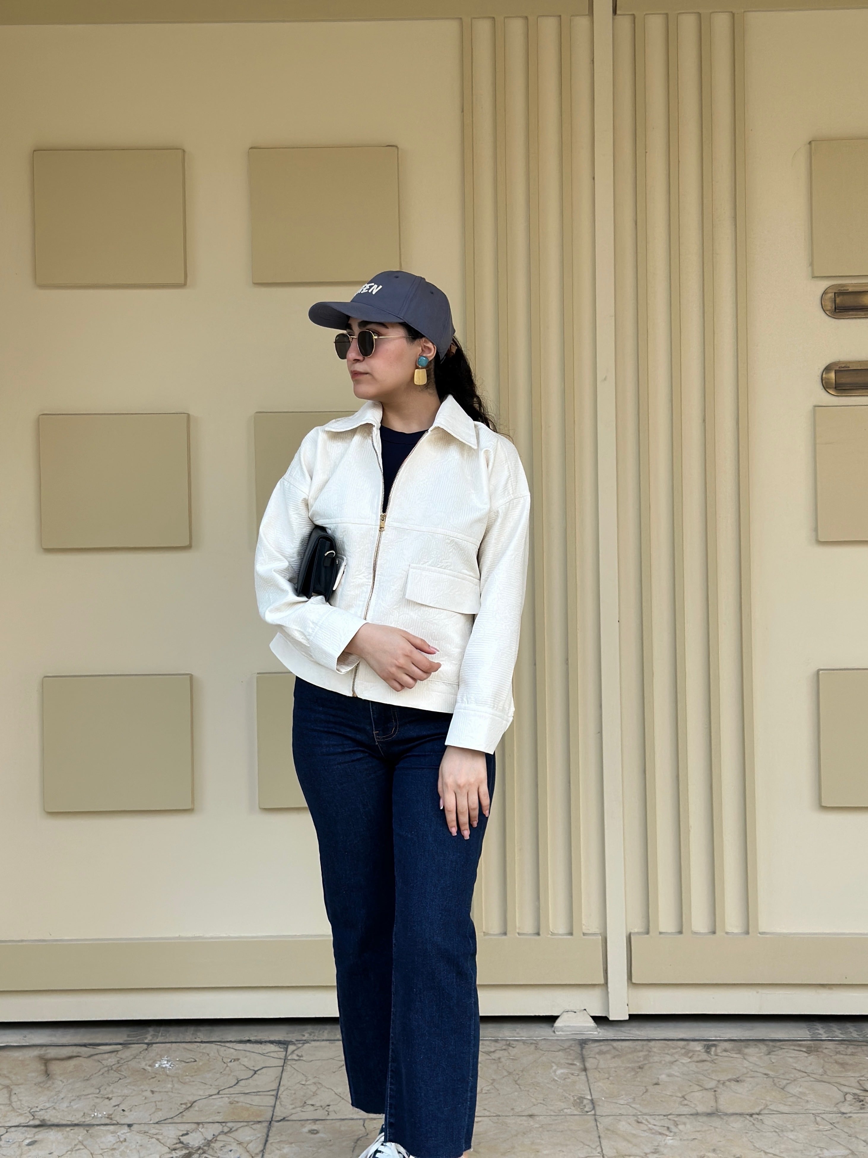 بامبر جکت ژاکارد بارونی