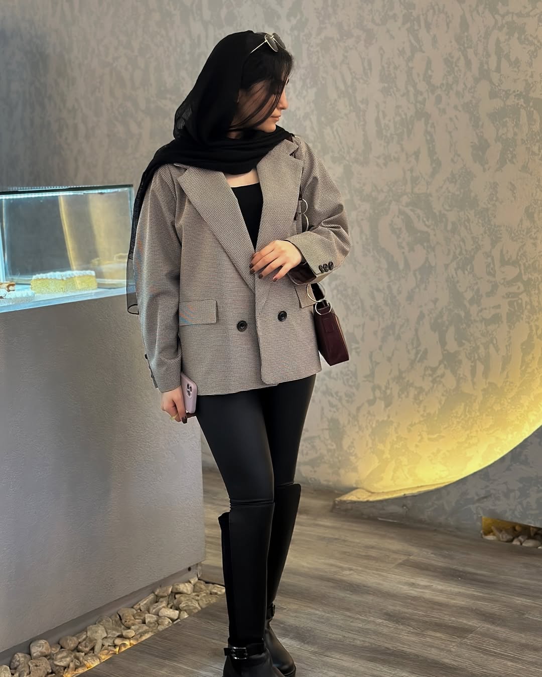 کت چهارخونه پارچه وارداتی