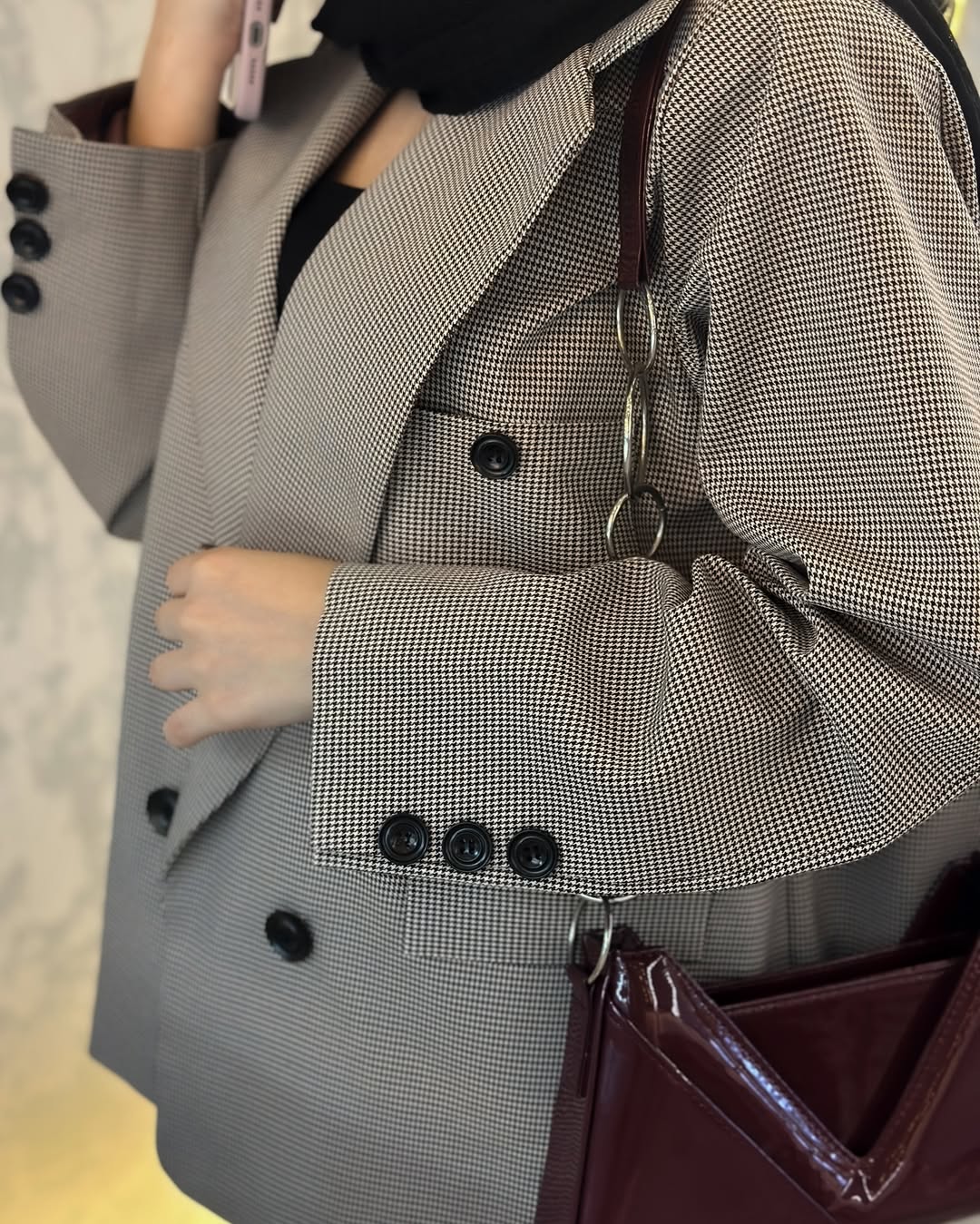 کت چهارخونه پارچه وارداتی