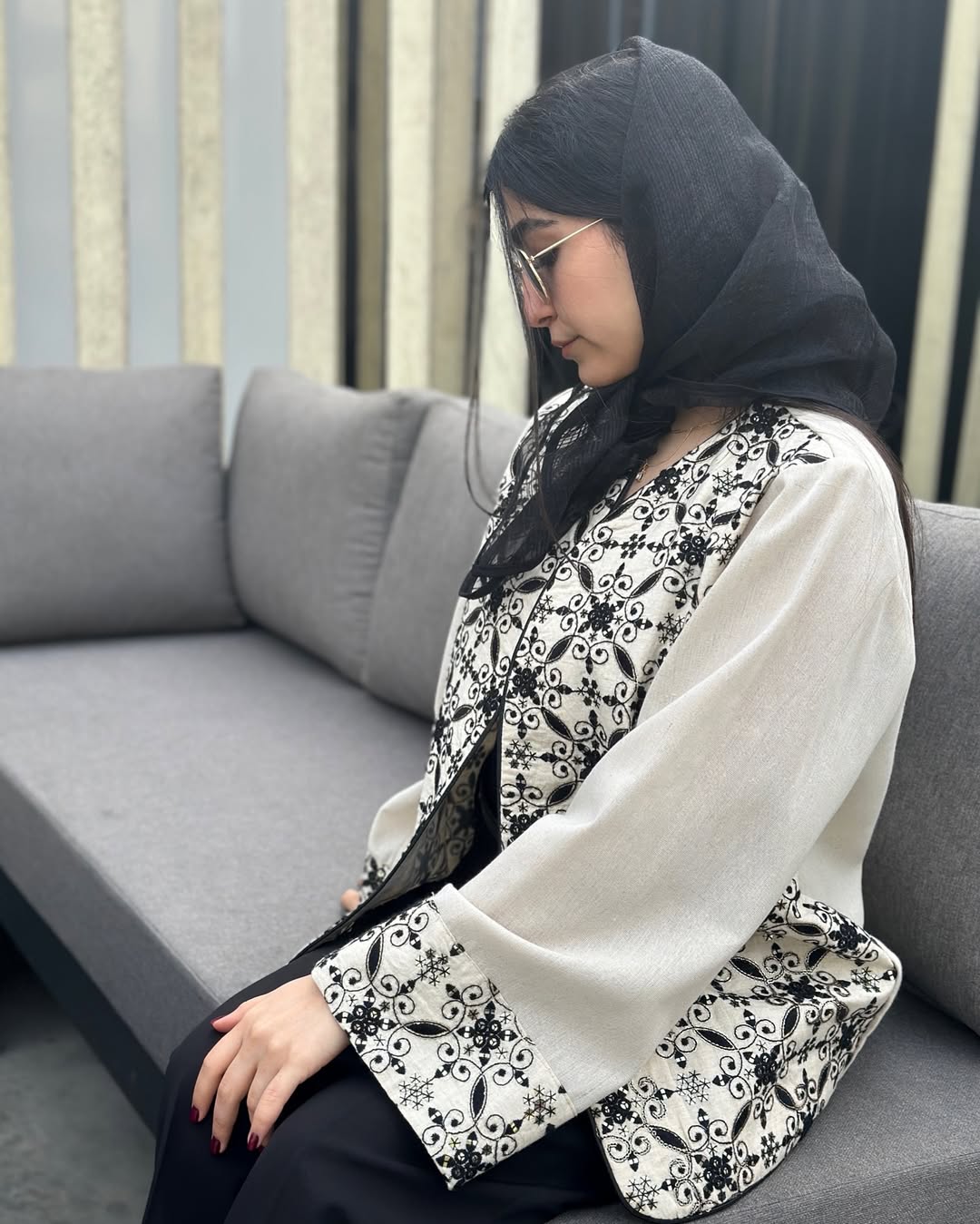 کت بهاره سوزن دوزی شیک